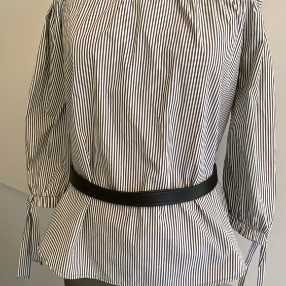 Potter’s Pot Stripe Off the Shoulder Top - Picture 2 of 11